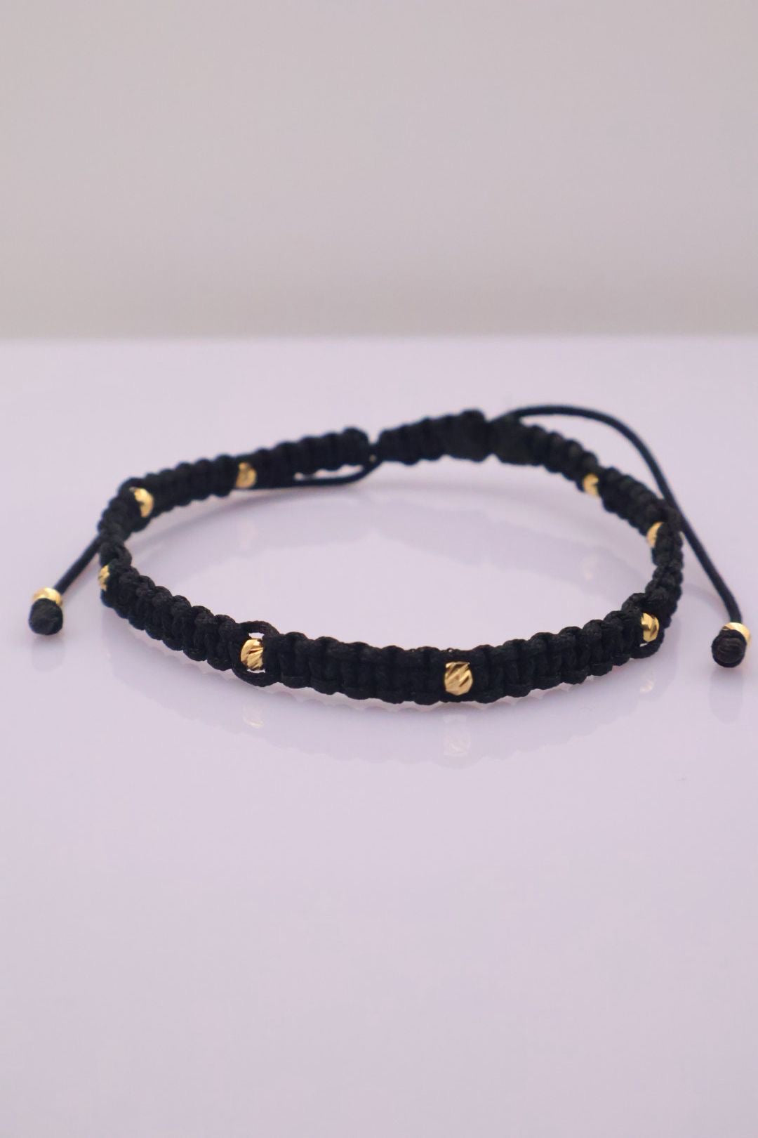 Sunwoven - Tobillera Black gold