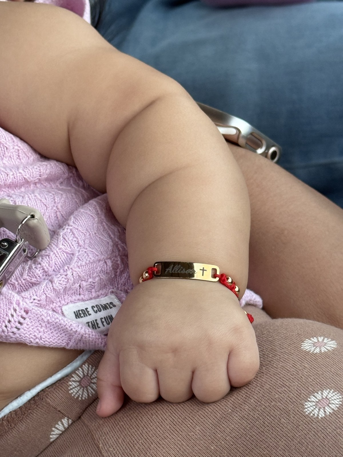 Pulsera tejida de oro 18K para niños — Sunwoven Gold