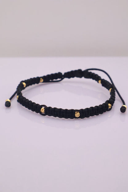 Sunwoven - Tobillera Black gold