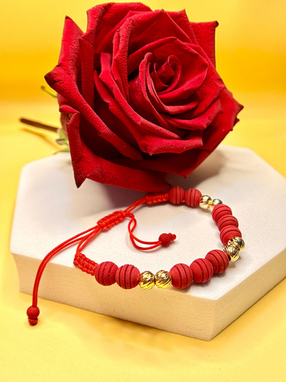 Sunwoven - Golden whisper red
