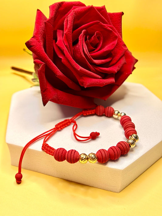 Sunwoven - Golden whisper red