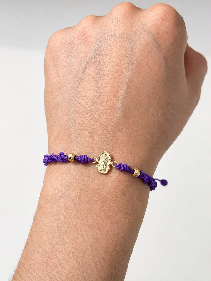 Virgen de Guadalupe Purple